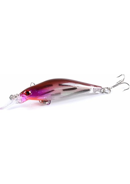 Tlg Shop No.8 Stili 1 Adet Yüzer Lazer Minnow Balıkçılık Lures 8.3cm 6.2g Wobbler Crankbait Mücadele 3D Gözler Sert Plastik Yem Bas Pike Sazan Balıkçılık (Yurt Dışından)