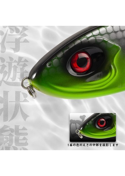 No.12 Tarzı 115MM 32G Hunthouse Jerkbait Balıkçılık Lures Yüksek Ses Kalem Yemler Pike Cazibesi Yavaş Batan Yapay Wobblers Pesca Leurre Levrek LW129 (Yurt Dışından)