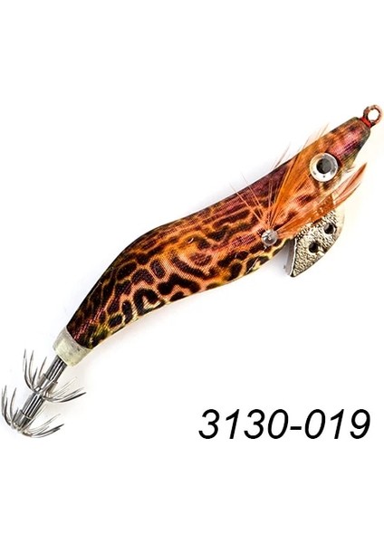 3130-019 Stili 100MM-12G Ftk 1pclot Sahte Karides Kanca Ahşap Yem Balıkçılık Cazibesi Wobbler Kalamar Jig Sert Yem Yapay Cazibesi Jig Cazibesi Ahtapot Yem 624 (Yurt Dışından)