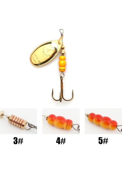 No.2 Tarzı No.3-6.5g Wpe Er Cazibesi 6.5g.7g.4g Bas Balık Yemi Metal Kaşık Cazibesi Tiz Kanca Olta Takımı Sert Cazibesi Krankbaits (Yurt Dışından)