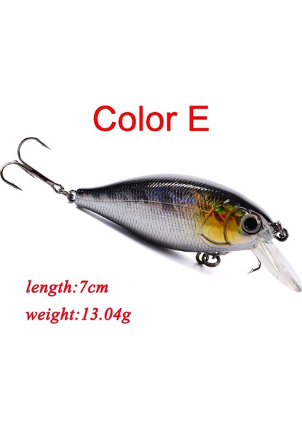 Renk 4e Stili Poetryyı 10CG Jerkbait Minnow Balıkçılık Yemleryapay Sert Yem Pikebass Mini Balık Wobblers Pesca Crankbait Sazan Balıkçılık (Yurt Dışından)