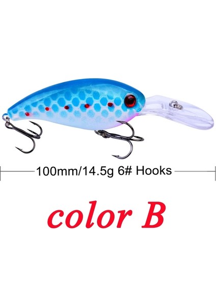 Renk 4e Stili Poetryyı 10CG Jerkbait Minnow Balıkçılık Yemleryapay Sert Yem Pikebass Mini Balık Wobblers Pesca Crankbait Sazan Balıkçılık (Yurt Dışından) fırsatları