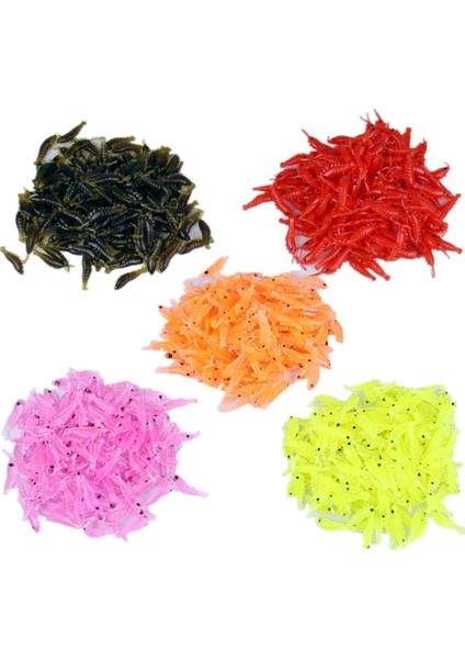 Pembe Tarzı Oft Silikon Karides Balıkçılık Yemleri 2.7cm 0.3g Küçük Açık Yeşil Tatlısu Balık Tutma Glow Karides Yemi Sazan Balıkçılık Pesca (Yurt Dışından) fırsatları