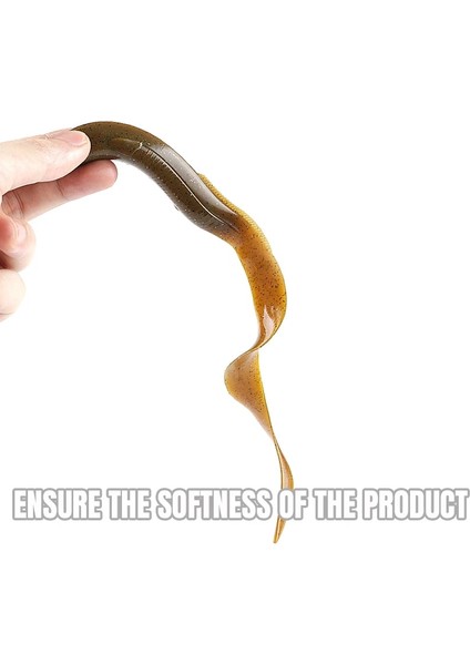 N Tarzı 150MM 5 Adet 10.5g Süper Kıta Yeni Sıcak Yılan Balığı Yumuşak Yem 20CMCM Yumuşak Balıkçılık Cazibesi Levrek Yapay Yem Shad Yılan Balığı Needfish Olta Takımı (Yurt Dışından) fırsatları