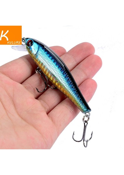 No.9 Tarzı 1 Adet Japonya Sıcak Model Batan Minnow Balıkçılık Lures 8.5cm 9.2g Jerkbait Bas Pike Carkbait Wobblers Swimbait Profesyonel Yem (Yurt Dışından)