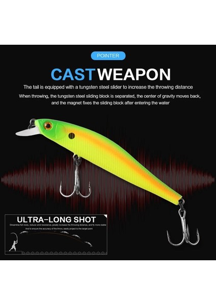 G Tarzı Bearkıng 9cm 10G Sıcak Olta Takımı Parladı Sp Lures Minnow Krank, Tungsten Mıknatıs Ağırlık Sistemi Wobbler Yem Isca Yapay (Yurt Dışından) indirimleri
