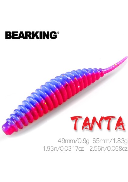 K Tarzı 65MM10 Adet Bearkıng Tanta Balıkçılık Cazibesi Yumuşak Cazibesi Shad Silikon Yemler Wobblers Swimbait Yapay Leurre Esnek (Yurt Dışından) fiyatları