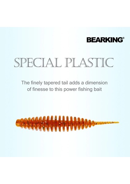 K Tarzı 65MM10 Adet Bearkıng Tanta Balıkçılık Cazibesi Yumuşak Cazibesi Shad Silikon Yemler Wobblers Swimbait Yapay Leurre Esnek (Yurt Dışından) fırsatları