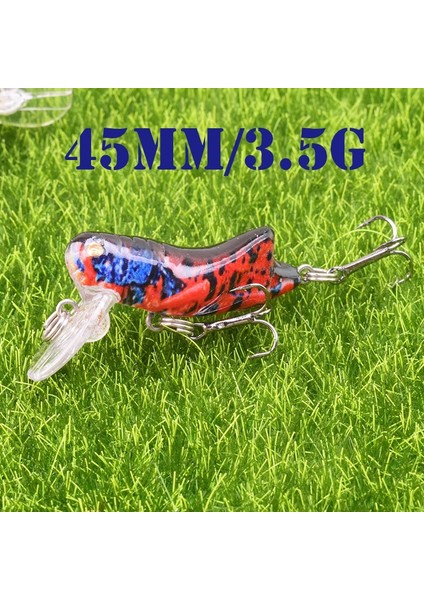 C Stili 1 Adet Böcek Biyonik Balıkçılık Cazibesi G Çekirge Minnow Sert Yemler Kalamar Yapay Swimbaits Bas Sazan Pike Olta Takımı (Yurt Dışından)