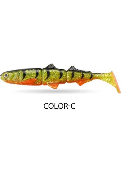 Renk-C Stili 16CM 25G Spinpoler 25GG Shad Eklemli Levrek Pike Balıkçılık Lures Yumuşak Baitfish Yem Batan Swimbait Crankbait Yumuşak Yem Olta Takımı (Yurt Dışından)