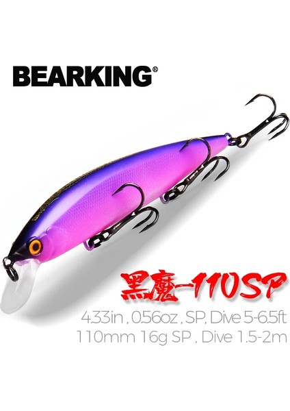 K Tarzı Bearkıng G Sıcak Olta Takımı A + Tungsten Sistemi Balıkçılık Lures Minnow Yem Askıya Yem Seçim Için 16 Renk (Yurt Dışından) fiyatları