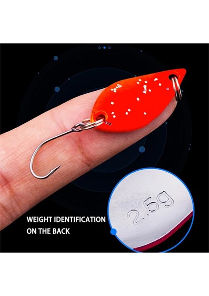 Renk-B Stili 3.5g X-Fin 3cm 2.5g.5gg Olta Takımı Metal Kaşık Cazibesi Keskin Kanca Sert Pullar Cazibesi Yem Tatlı Su Tuzlu Su Kaşığı (Yurt Dışından) indirimleri