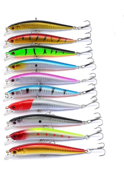 No9 Tarzı 1 Adet Minnow Balıkçılık Cazibesi G Yüzer Sert Yem Wobbler Jig Yem Crankbait Sazan Çizgili Bas Pesca Olta Takımı Swimbait (Yurt Dışından) indirimleri
