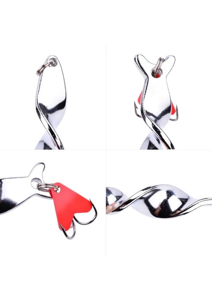 Altın Tarzı 21G 7.5cm 1 Adet Altın Gümüş 10G 14G 21G 28G Dönen Metal Er Kaşık Balıkçılık Cazibesi Yemler Alabalık Pike Pesca Balık Tiz Kanca Mücadele (Yurt Dışından) fırsatları