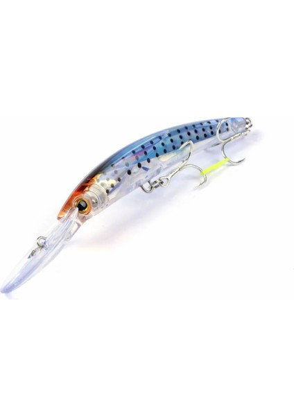 F307-4 Stili 1 Adet Sert Plastik Minnow Balıkçılık Cazibesi 24GCM Büyük Crankbait Yapay Yem Peche Bas Trolling Pike Sazan Aksesuarları Lures (Yurt Dışından)