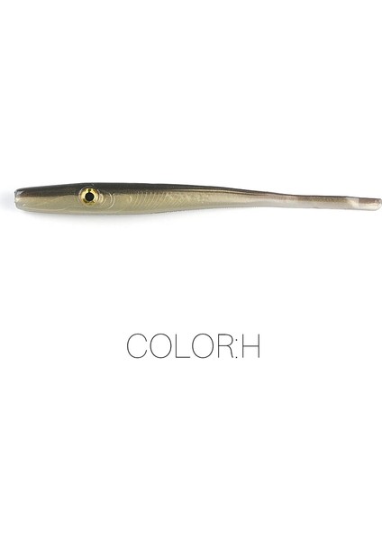H Tarzı 185MM 3 Adet 15.3g Süper Kıta Çılgın Slug Oft Balıkçılık Cazibesi Levrek Yapay Yem Silikon Solucan Gölge Yılan Balığı Iğne Balığı (Yurt Dışından)