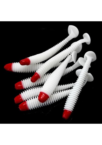 No.2 Tarzı 9cm Oft Cazibesi 5.cm Silikon Swimbaits Isca Yapay Solucan Yumuşak Yem Balık Wobblers Bas Sazan Uçan Balıkçılık Cazibesi T Kuyruk (Yurt Dışından)