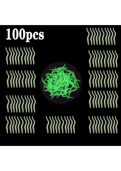 100 Adet Aydınlık3.5cm Tarzı 20 Adet-Gerçekçi Kırmızı Solucan Yumuşak Cazibesi Solucan Buz Kış Balıkçılık Silikon Yapay Yem Balık Karides Katkı Maddesi Bas Sazan (Yurt Dışından)