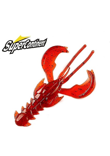 J Tarzı 40MM 20 Adet 0.9g Supercontinent Crazy Istakoz Yumuşak Plastik Cazibesi Balıkçılık Yemleri Cazip Karides Kokulu Tuz Wobbler (Yurt Dışından) indirimleri