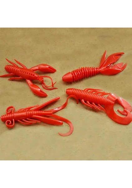 1c Tarzı 60 mm 4 Adet Wobbler Silikon Yem Solucan Istakoz Balıkçılık Cazibesi 2g Karides Kertenkele Şamandıra Wobbler Jig Döner Twintails Deniz Balıkçılık Yem (Yurt Dışından) indirimleri