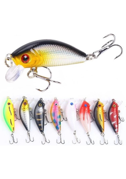 No.5 Tarzı 1 Adet Minnow Balıkçılık Cazibesi G Topwater Sert Yem Wobbler Jig Yem Crankbait Sazan Çizgili Bas Pesca Olta Takımı Swimbait (Yurt Dışından) indirimleri