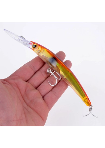 V Tarzı M 24G Wobbler Balıkçılık Cazibesi Büyük Crankbait Minnow Peche Bas Trolling Yapay Yem Turna Sazan Lures Peche Olta Takımı (Yurt Dışından)
