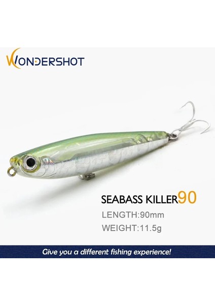 D02 N02 Stili Wondershot D02 Serçe G Kalem En Iyi Bas Yüzey Balıkçılık Sert Cazibe Yemi Yüzen Wobblers Tuzağı Hepsi Balıkçılık Için (Yurt Dışından) fiyatları