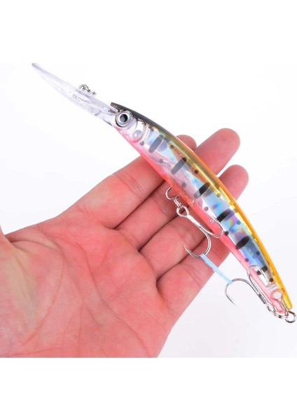 J Tarzı M 24G Wobbler Balıkçılık Cazibesi Büyük Crankbait Minnow Peche Bas Trolling Yapay Yem Turna Sazan Lures Peche Olta Takımı (Yurt Dışından)
