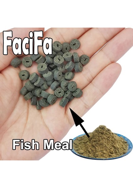 Balık Unu Stili 50 Parça Arp Balıkçılık Içi Boş Yem Çim Sazan Yemleri Balıkçılık Yemleri Cazibesi Formülü Böcek Parçacık Kaynatma Peletleri Kancalı Yemler (Yurt Dışından)