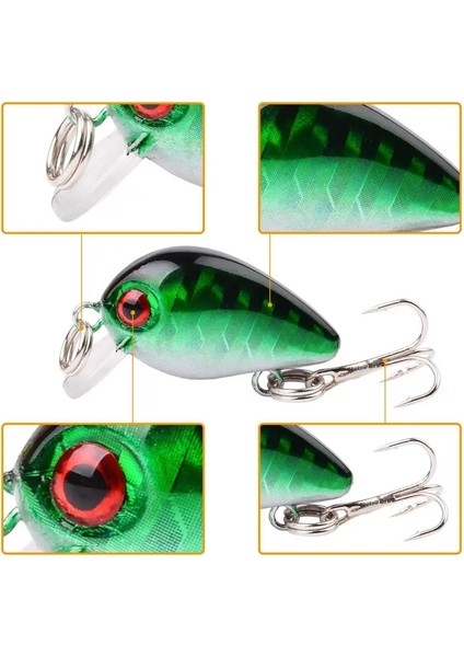 FS0229 D Stili Aorace G Çılgın Wobbler Mini Topwater Crankbait Yapay Japonya Sert Yem Pesca Yüzer Balıkçılık Lures Bas Pesca (Yurt Dışından) indirimleri