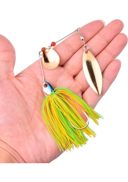 Renk 21 Stili Er Yem 10G 16G 17G Metal Cazibesi Sert Balıkçılık Cazibesi Er Cazibesi Erbait Pike Döner Balık Takımı Wobbler Balıkçılık (Yurt Dışından) indirimleri