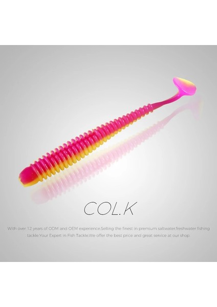 K Tarzı 80MM10 Adet Bearkıng Balıkçılık Cazibesi Yumuşak Cazibesi Shad Silikon Yemler Wobblers Swimbait Yapay Leurre Esnek (Yurt Dışından)