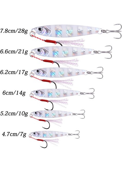 C-2 Kanca-10 Adet Tarzı 10G Üst Quatity Metal Döküm Jig -- Shore Drag Döküm Jig Kaşık Balıkçılık Cazibesi Yapay Yem Takımları (Yurt Dışından) modelleri