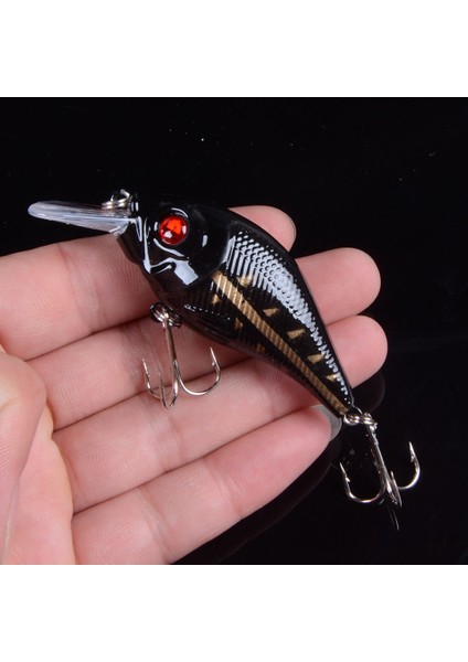 Ben Stil .5cg Sert Vıb Yemler Balık Tutma Minnow Yemi Tiz Kancalar Batan Crankbait Wobblers Olta Takımı 3deyes (Yurt Dışından) fiyatları