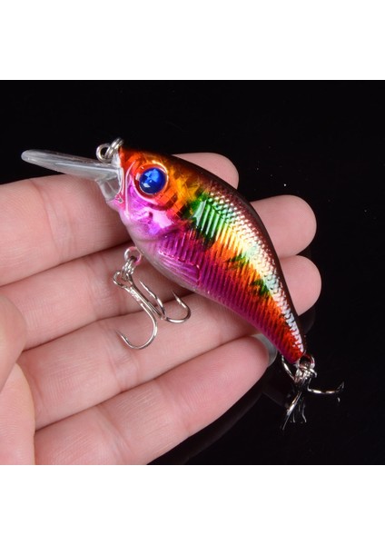 Ben Stil .5cg Sert Vıb Yemler Balık Tutma Minnow Yemi Tiz Kancalar Batan Crankbait Wobblers Olta Takımı 3deyes (Yurt Dışından) modelleri