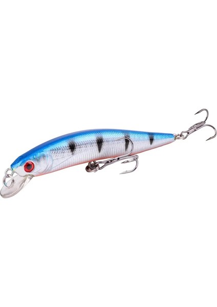 No.9 Tarzı .2g 10CM Balıkçılık Lures Minnow Wobbler Yüzen Bas Trolling Yapay Sert Yem Crankbait Sazan Pesca Olta Takımı (Yurt Dışından)