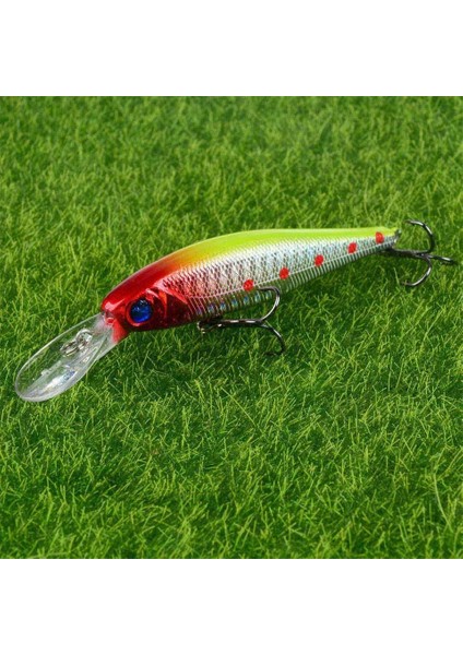 D5 Stili Sıcak Satış 10CM 9g Sert Minnow Balıkçılık Cazibesi Topwater Yüzen Wobblers Crankbait Bas Yapay Yemler Turna Sazan Lures Peche (Yurt Dışından)