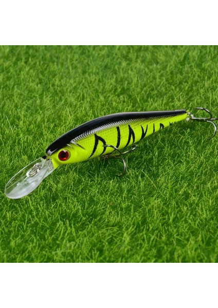 D5 Stili Sıcak Satış 10CM 9g Sert Minnow Balıkçılık Cazibesi Topwater Yüzen Wobblers Crankbait Bas Yapay Yemler Turna Sazan Lures Peche (Yurt Dışından) fırsatları