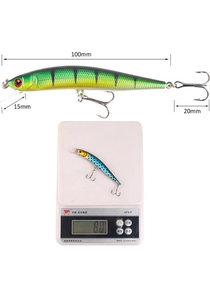 No.3 Tarzı 1 Adet Japonya Balıkçılık Cazibesi Minnow Sert Yem Swimbait G Yapay Yem Balıkçılık Wobbler Crankbait Sazan Levrek Olta Takımı (Yurt Dışından)
