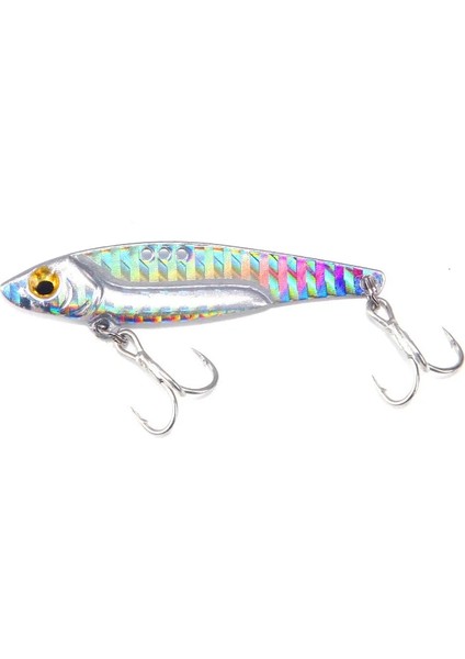 Gümüş Tarzı 16 Gram Metal Vib Balıkçılık Cazibesi Ağırlıkları Uzun Atış Yuvaları Kanca Metal Jig Articulos De Pesca Isca Yapay Bas Yemi Derin Deniz Balıkçılığı (Yurt Dışından)