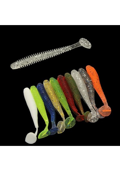No.9 Tarzı 7.5cm 2g Lot Yumuşak Lures Silikon Solucanlar Yemler 5cm 6cm 7.5cm Jig Wobblers Balıkçılık Lures Yapay Swimbaits Bas Sazan Mücadelesi Için (Yurt Dışından) fiyatları