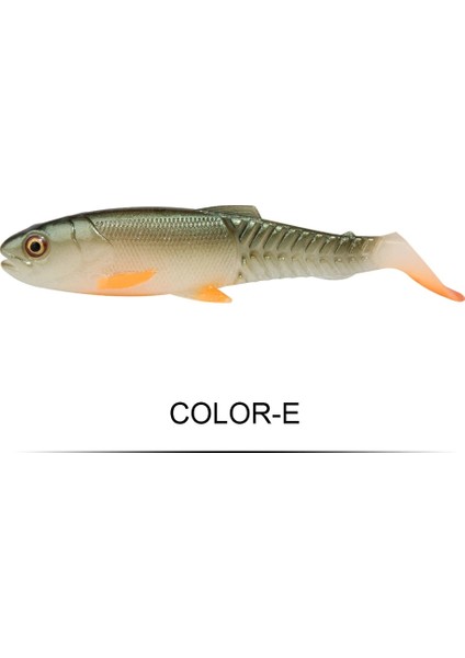 Renk-E Stili 3 Adet 11G 10.5cm Spinpoler Predator Yumuşak Balıkçılık Cazibesi Yem Damla Balıkçılık Wobbler Swimbait Kürek Kuyrukları Silikon Yapay Yem Olta Takımı (Yurt Dışından)