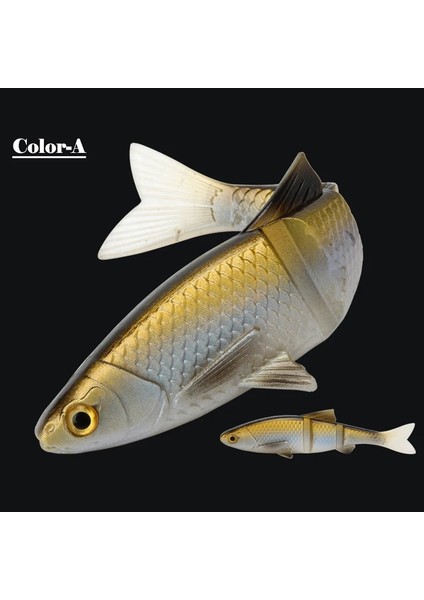 Renk-A Stili 16G Spinpoler 3D Baitfking Cazibesi 3 Bölüm Swimbait Yumuşak Balık Yemi 4.5g 9g 19G Pikebass Balıkçılık Tatlı Su Tuzlu Su Cazibesi (Yurt Dışından)