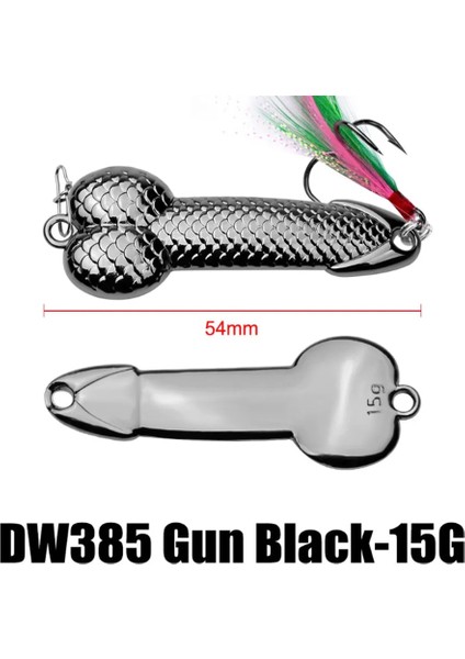 No.7 Tarzı 1 Adet Yüksek Li Metal Kaşık Cazibesi 3g -36G Siyah Gül Altın Metal Sequins Tüy ile Sert Cazibesi Bas Pike Sazan Balıkçılık (Yurt Dışından)