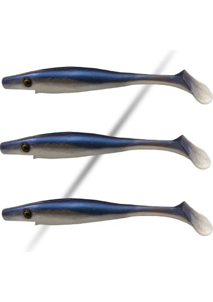 CA26DC Stili 125MM 4 Adet Esfıshıng Yeni Domuz Shad Balıkçılık Cazibesi Deniz Balıkçılığı Yumuşak Cazibesi 20CM Kürek Kuyruğu Silikon Yem Jig Pesca (Yurt Dışından) indirimleri