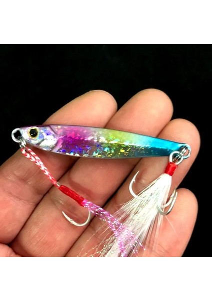 G Gümüş Tarzı 15G Balıkçılık Glow Jigs 15G.5CM 7gggg Jigbait Cazibesi Shore Cast Decoys Metal Yem Yapay Lureece Satış (Yurt Dışından) indirimleri