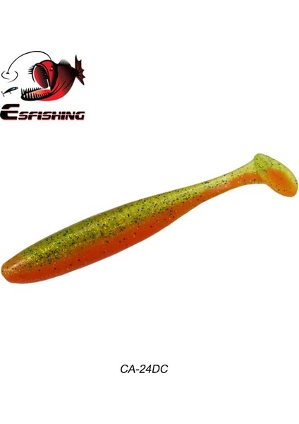 CA24DC Stili 76MM 20 Adet Kesfıshıng Es Kolay Parlatıcı Shad Balıkçılık Cazibesi Yumuşak Yem Pesca Sazan Balık Tutma Tuzu Yeni Yem (Yurt Dışından)