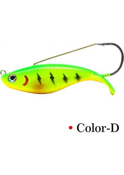 No.4 Tarzı 1 Adet Vıb Er Kaşık Alabalık Balıkçılık Cazibesi Sert Baitg Gürültü Yapay Yem Minnow Crankbait Pike Wobbler Olta Takımı (Yurt Dışından)