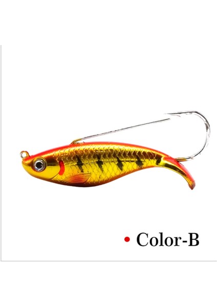No.4 Tarzı 1 Adet Vıb Er Kaşık Alabalık Balıkçılık Cazibesi Sert Baitg Gürültü Yapay Yem Minnow Crankbait Pike Wobbler Olta Takımı (Yurt Dışından) modelleri
