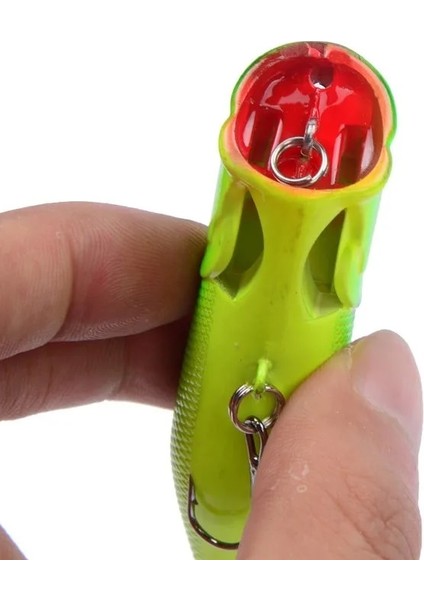 No.16 Tarzı 1 Adet Balıkçılık Lures Topwater Popper Yem 6.5cm 12G Sert Yem Yapay Wobblers Plastik Olta Takımı ile 6 # Kanca (Yurt Dışından)